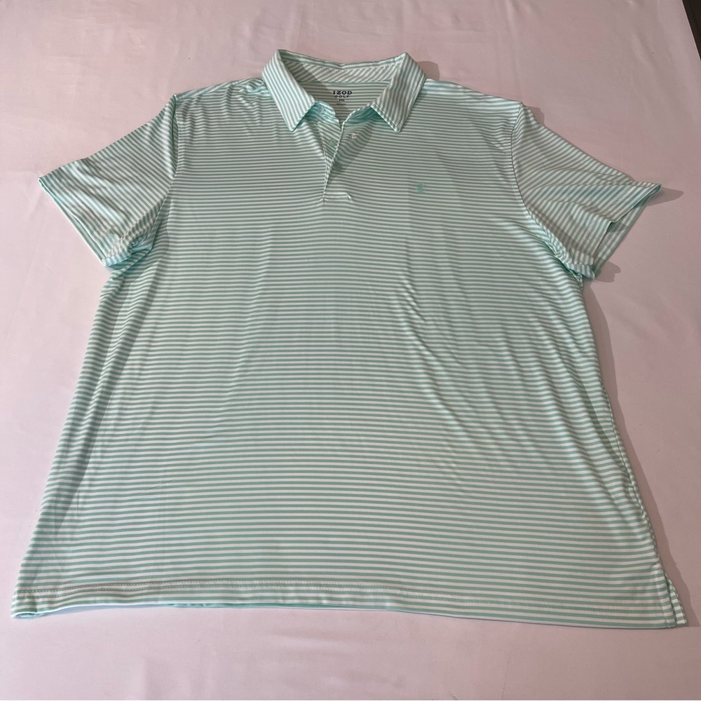 IZOD GOLF POLO MENS SHIRT, SIZE XXL, VERY GOOD CONDITION, PREOWNED